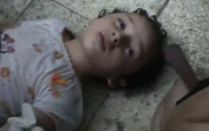 les enfants victimes de la ghouta etaient des familles alouites donc pro Assad！